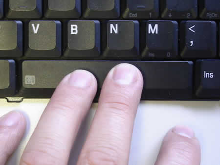 Connect space bar